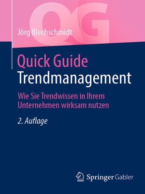 cover image of Quick Guide Trendmanagement